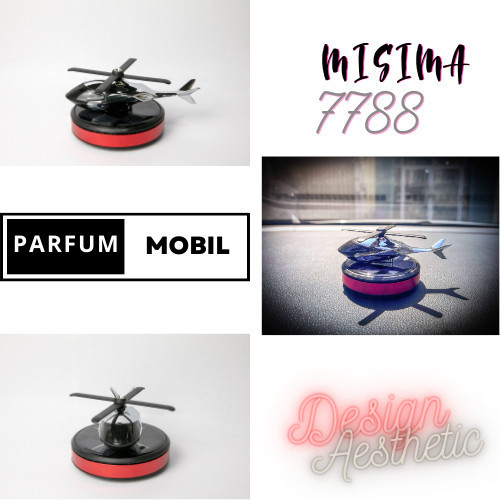 PARFUM MOBIL UNIK / HIASAN DASHBOARD PEWANGI MOBIL BENTUK HELIKOPTER
