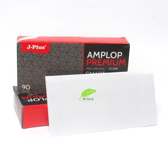 

J-Plus Amplop Putih Polos No.90 Merah 90Gsm Ukuran - Per Pack