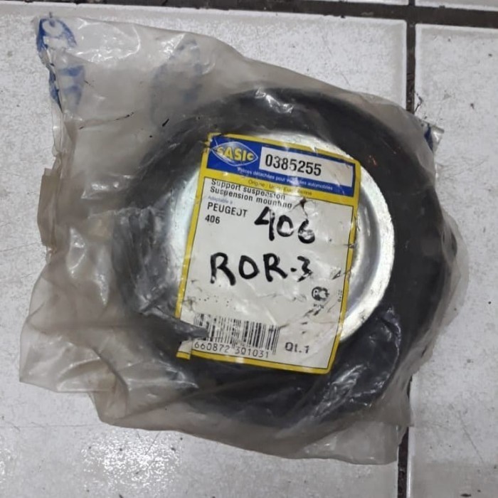 [Original] Support Shock Breaker / Shockbreaker Depan Peugeot 406 Merk Sasic Terbatas