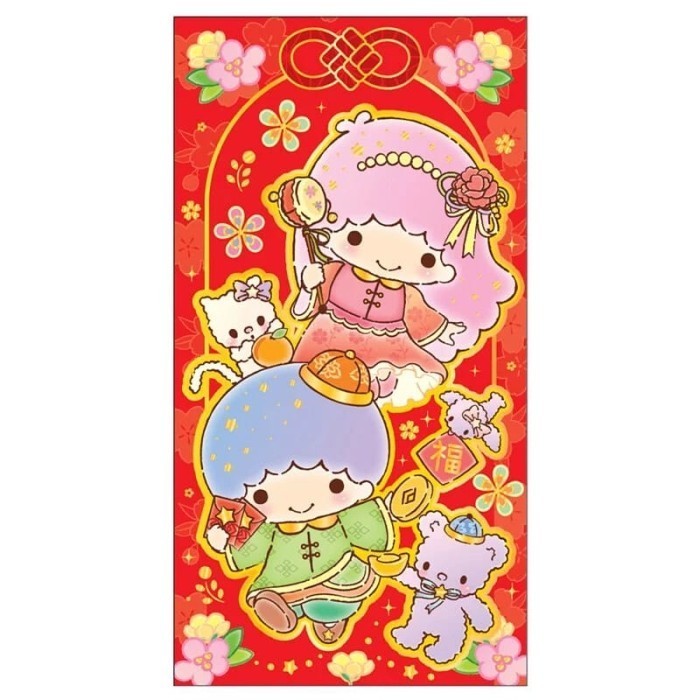 

Amplop Ampao Sanrio Original Isi 8 Little Twin Stars