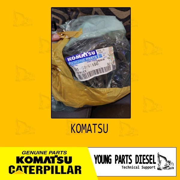 ✅New 561-52-81150 Spacer Genuine Part Komatsu Berkualitas