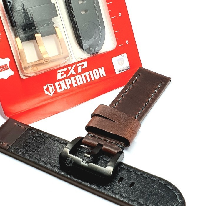 Strap Tali Jam Tangan Kulit Expedition Original Kulit Asli