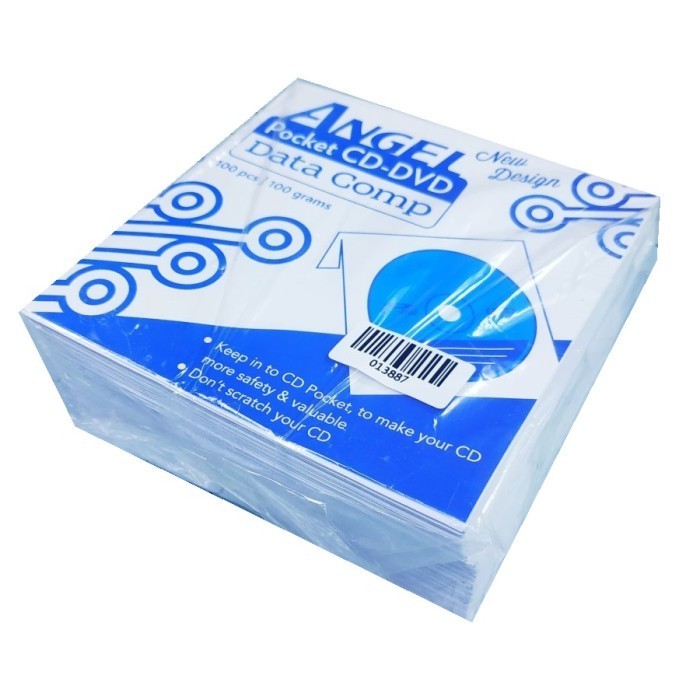 

Amplop Cd / Tempat Cd Kertas / Pocket Cd Dvd Isi 100Pcs