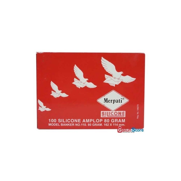 

Merpati Amplop No 110 100Pcs162 X 114Mm