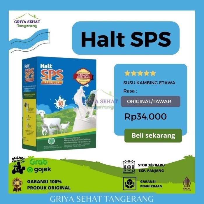 

TERBAIK HALT SPS SUSU KAMBING ETAWA BUBUK ORIGINAL 100% ASLI