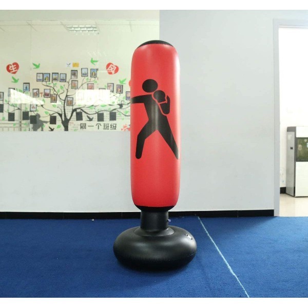 Samsak Tinju Dewasa Samsak Olahraga Samsak Tinju Berdiri Samsak Angin Berdiri Standing Boxing