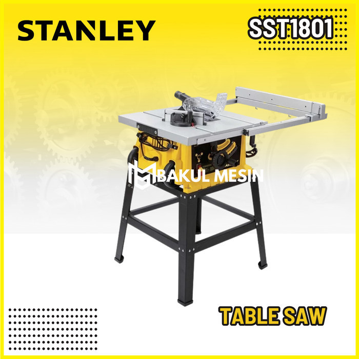 Table Saw 10Inch Sst 1801 Stanley Sst1801 Gergaji Kayu Meja