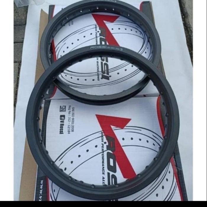 velg 185 17 215 17 rossi sprint xd hitam