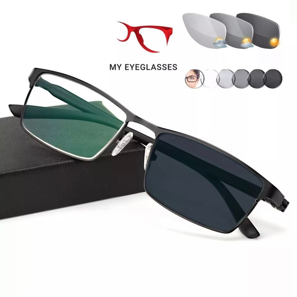 TERSEDIA KACAMATA PHOTOCROMIC & PLUS DAN MINUS FRAME ORIGINAL IMPORT  KACAMATA FASHION PRIA - KACAMA