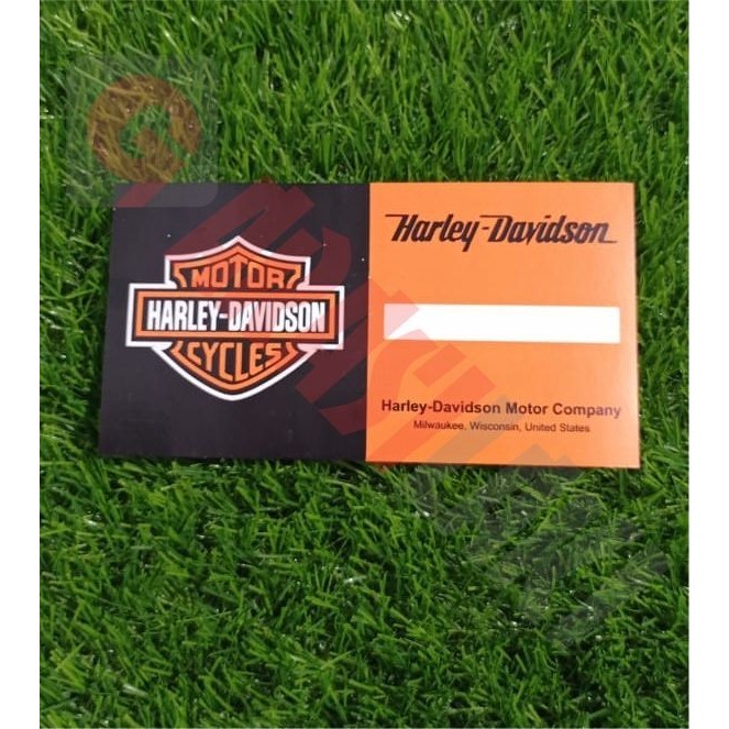 

Sticker Harley-Davidson Logo Barcode Tempel Dalam Kaca