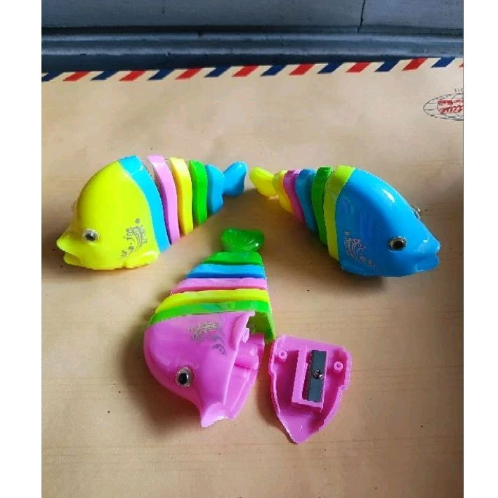 

rautan/serutan/orotan/sharpener pensil 1 lubang nemo fish