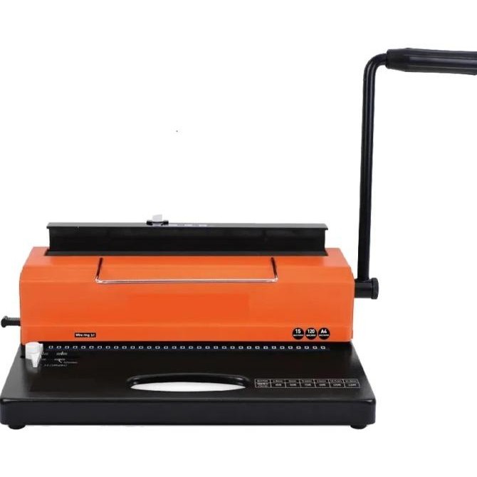 

Mesin Jilid/Binding Spiral Kawat Wire ELECTRO MASTER 34S