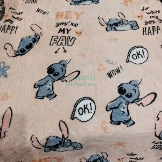 selimut king rabbit lilo n stitch lilo stitch lilo&stitch