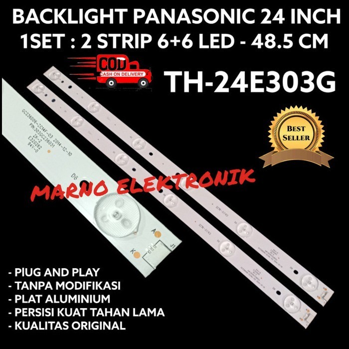 Backlight Panasonic Panasonik 24 Inch Th-24E303G Th24E303G Th 24E303G Best