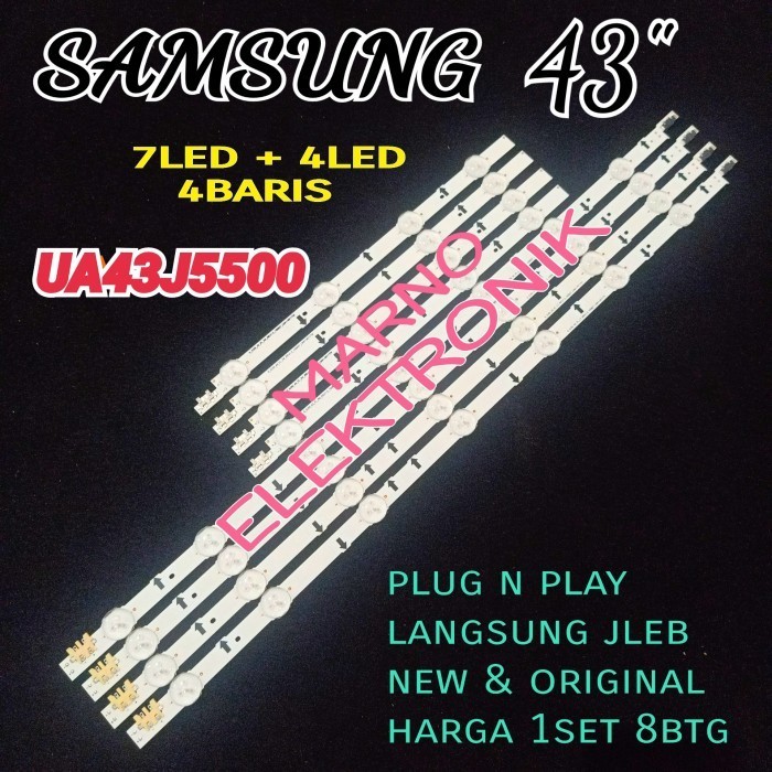 Bl Backlight Led Tv Samsung Ua-43J5500 Ua43J5500 Ua 43J5500 11K 3V Best