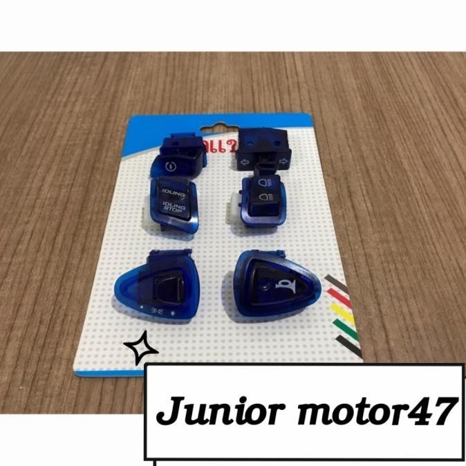 Saklar Tombol Holder Transparan Beat Vario Scoopy Supra Revo