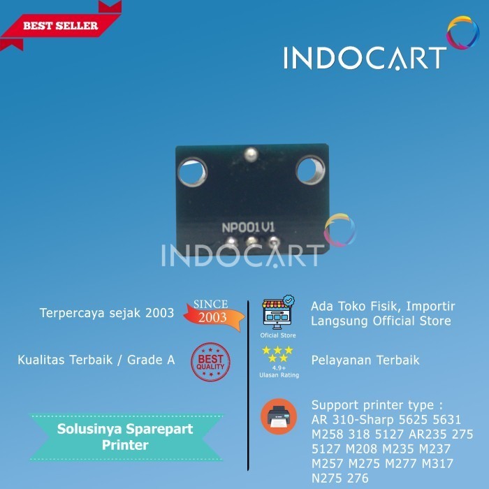 Chip Ar 310-Sharp 5625 5631 M258 318 5127 Ar235 275 5127 M208 M235-25K Best