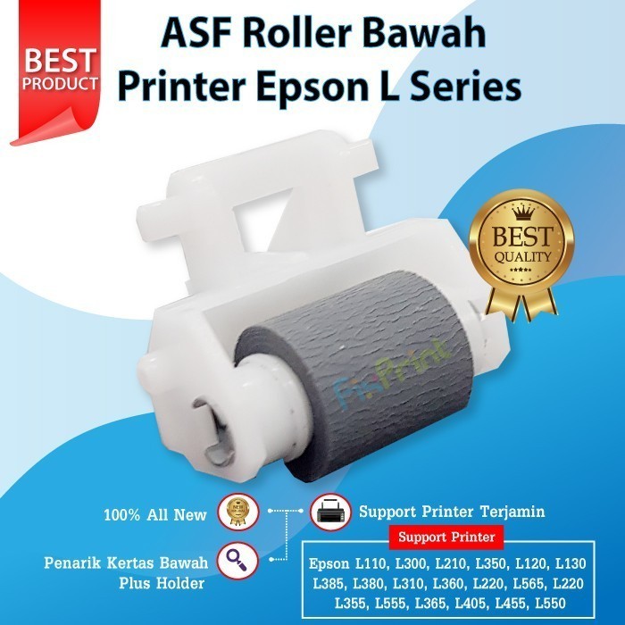 Karet Roller Bawah Epson L110 L120 L210 L220 Printer L300 L310 L350 Best