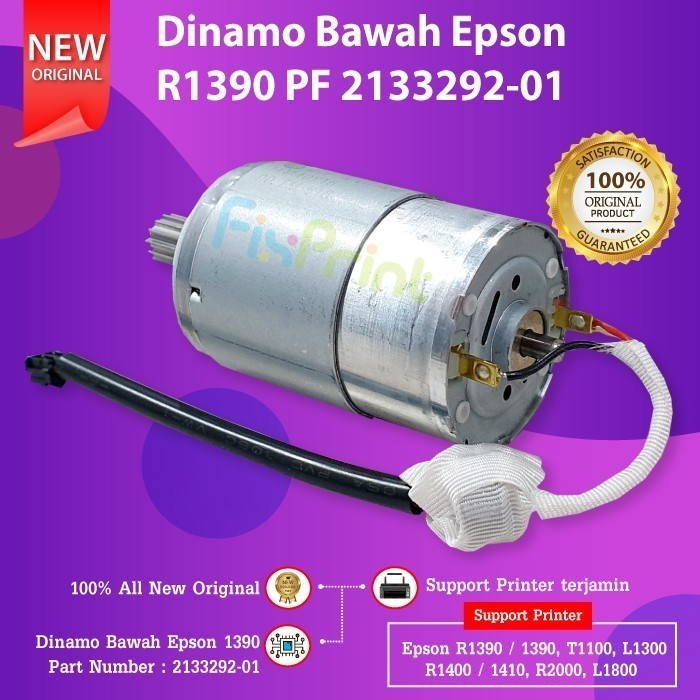 Motor Pf Epson L1800 1390 Dinamo Bawah Printer T1100 L1300 R2000 Best
