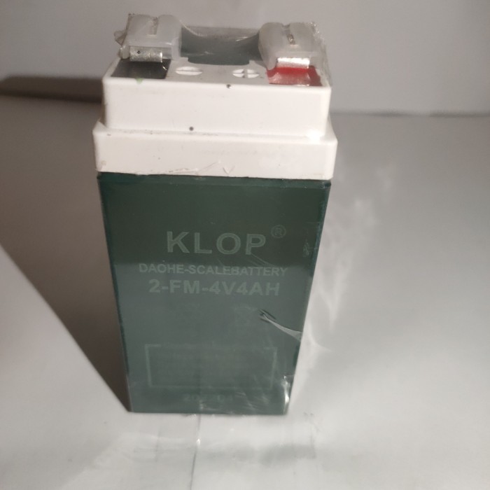 Klop Batre Baterai Battery Aki Kering 4V 4 Volt 4Ah 4 Ah Best