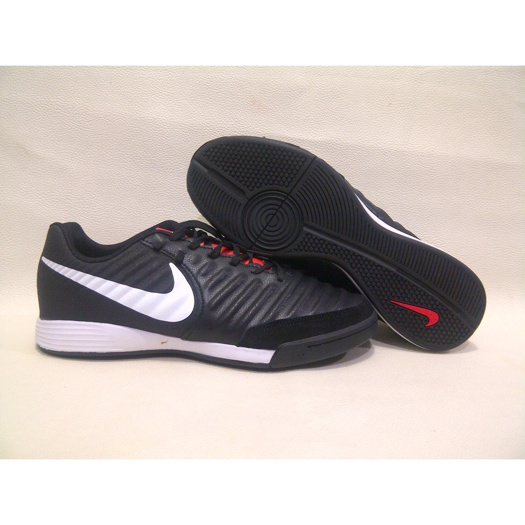 [MAD SPORT] Sepatu Futsal Nike Tiempo X Legend VII Black Crimson IC