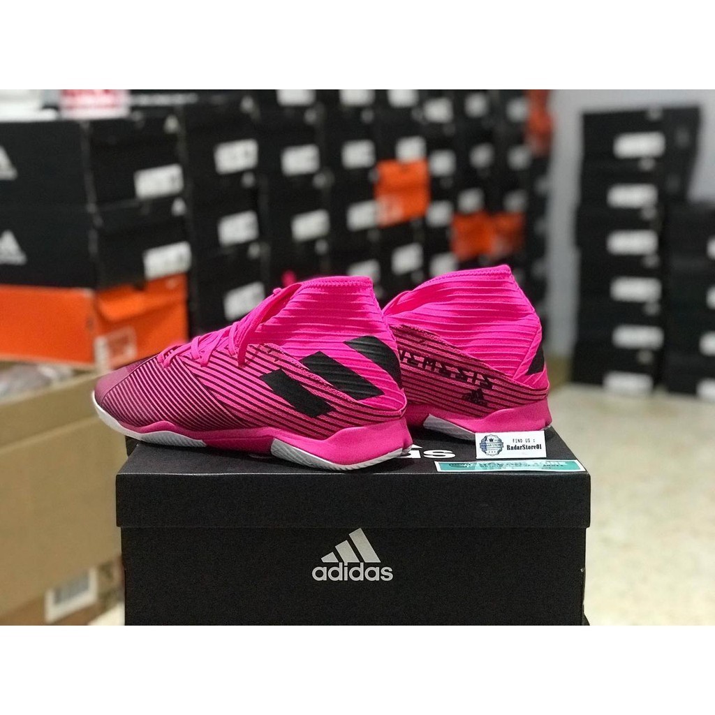 [MAD SPORT] Sepatu Futsal Adidas Nemeziz 19.3 IN Shock Pink/Black F34411 Original BNIB