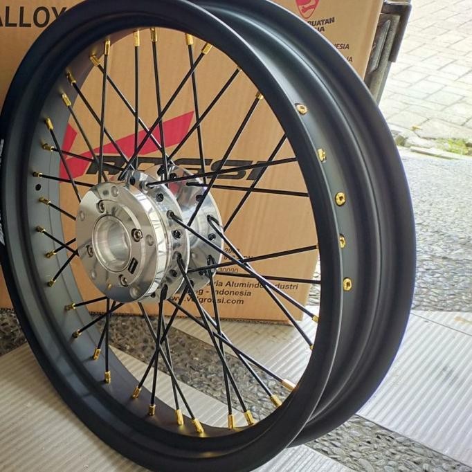 VELG DEPAN ROSSI 300 RING17 TROMOL DEPAN VIXION NEW VIXION OLD SCORPIO
