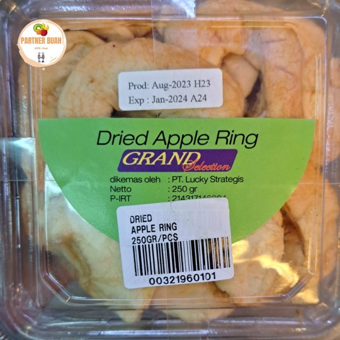

Mazin - Dried Apple Rings Buah Kering Apel 250 Grm Pack