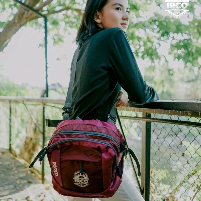 TAS SELEMPANG PRIA WANITA IRCO - TAS CAMERA TABLET OLAHRAGA - BODYPACK