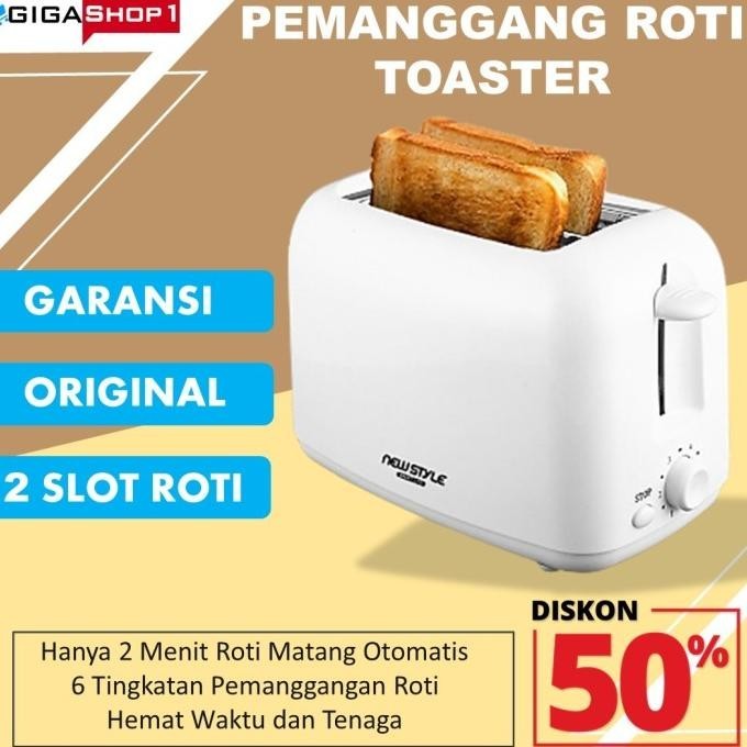 Alat Mesin Pembuat Pemanggang Panggang Roti Bakar Listrik Toaster Otom