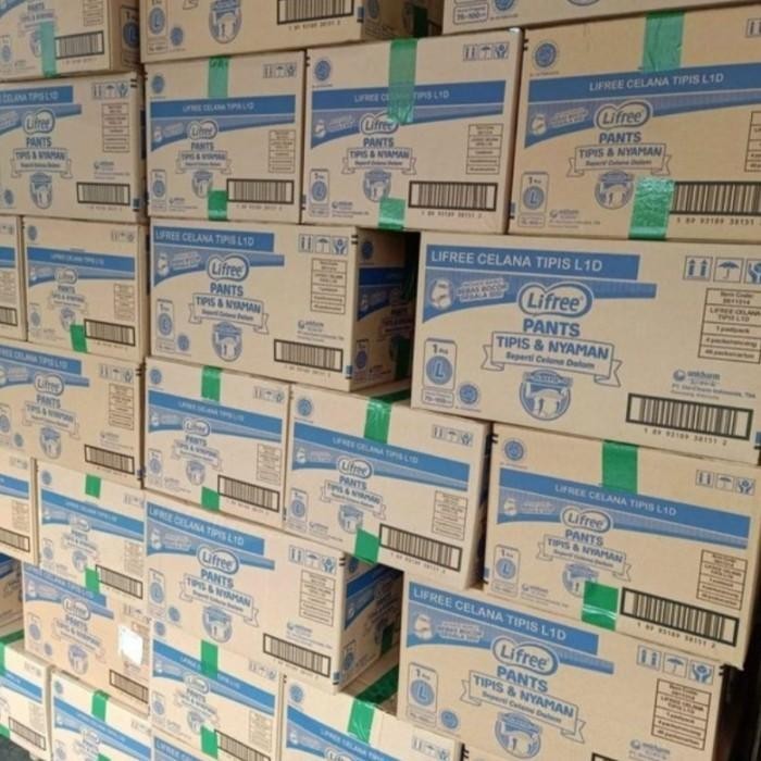 1 Dus Isi 48 Lifree Popok Celana Dewasa Celana M/L/Xl