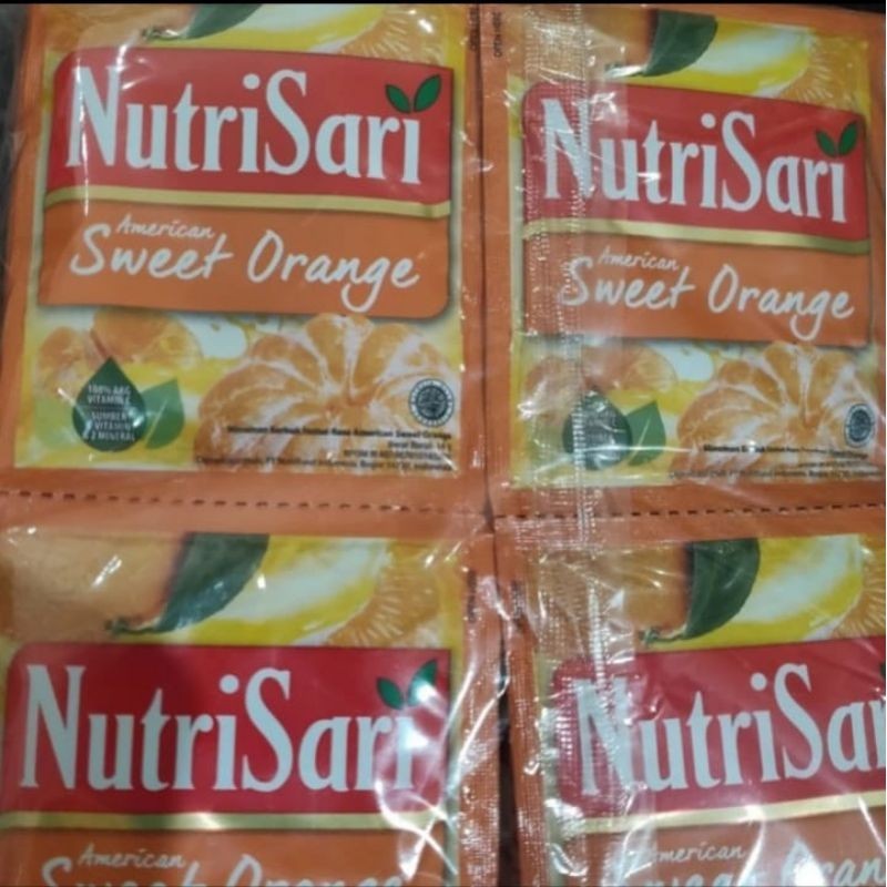 

Nutrisari american sweet orange 1 pak