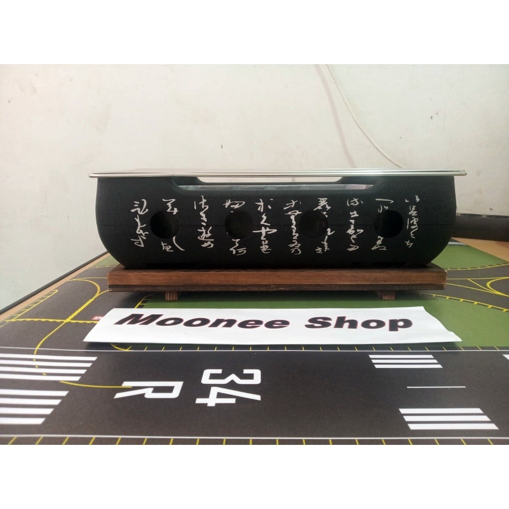 Japanese Korean Bbq Jepang Korea Alat Panggang Masak Portabel 34,5Cm