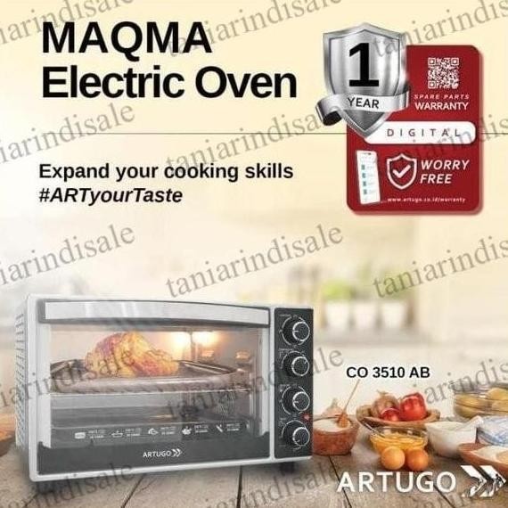 Spesial Artugo Electric Oven Co 3510 Ab Cindyschoice