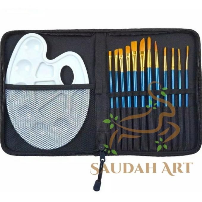 

Joyko Kuas Lukis Palet Set BRS-7 Alat Seni/Art Brush Pallete ORI BRS-7