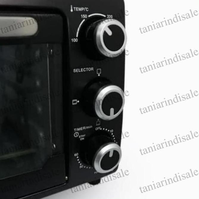 Miliki Oven Listrik Kirin 16 L 400 Watt Kbo 160 Black Electric Oven Cindyschoice