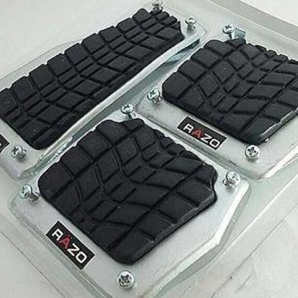 Promo Pedal Gas Mobil Luxio Manual - Pad Pedal Besi Razo Hitam Rt2002 Hemat