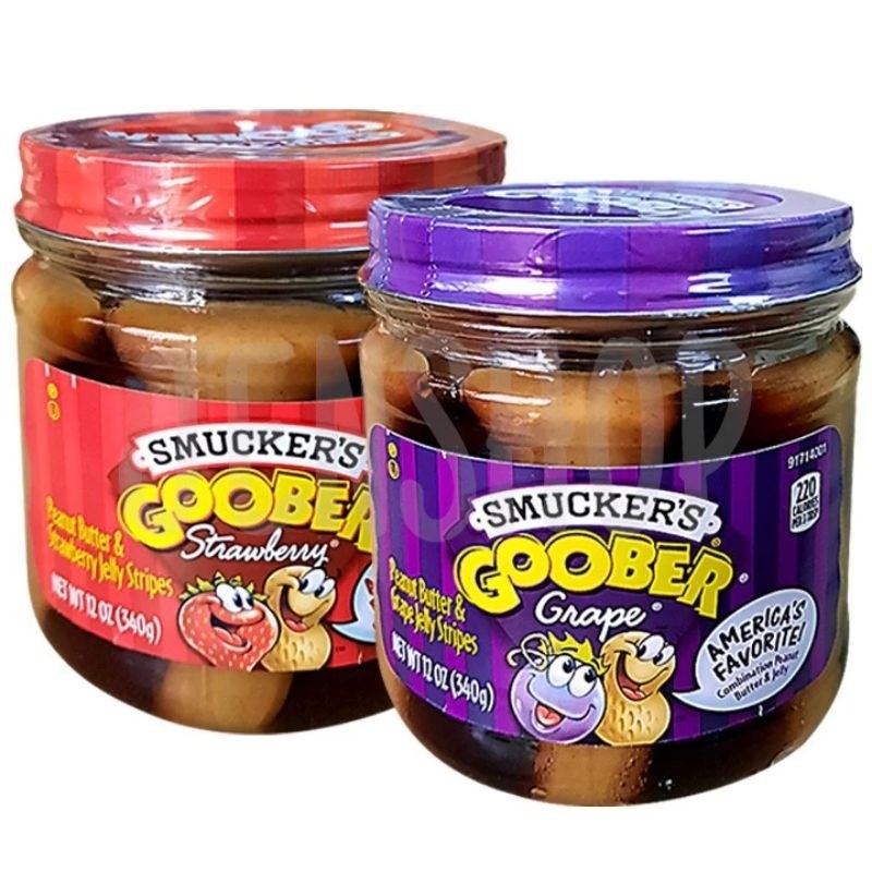 

Smuers Selai Peanut Butter And Grape Jelly 350Gr