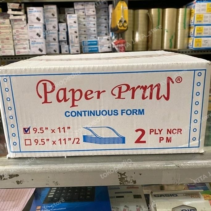 

Continous form 2 ply 9,5x11 Paperprins