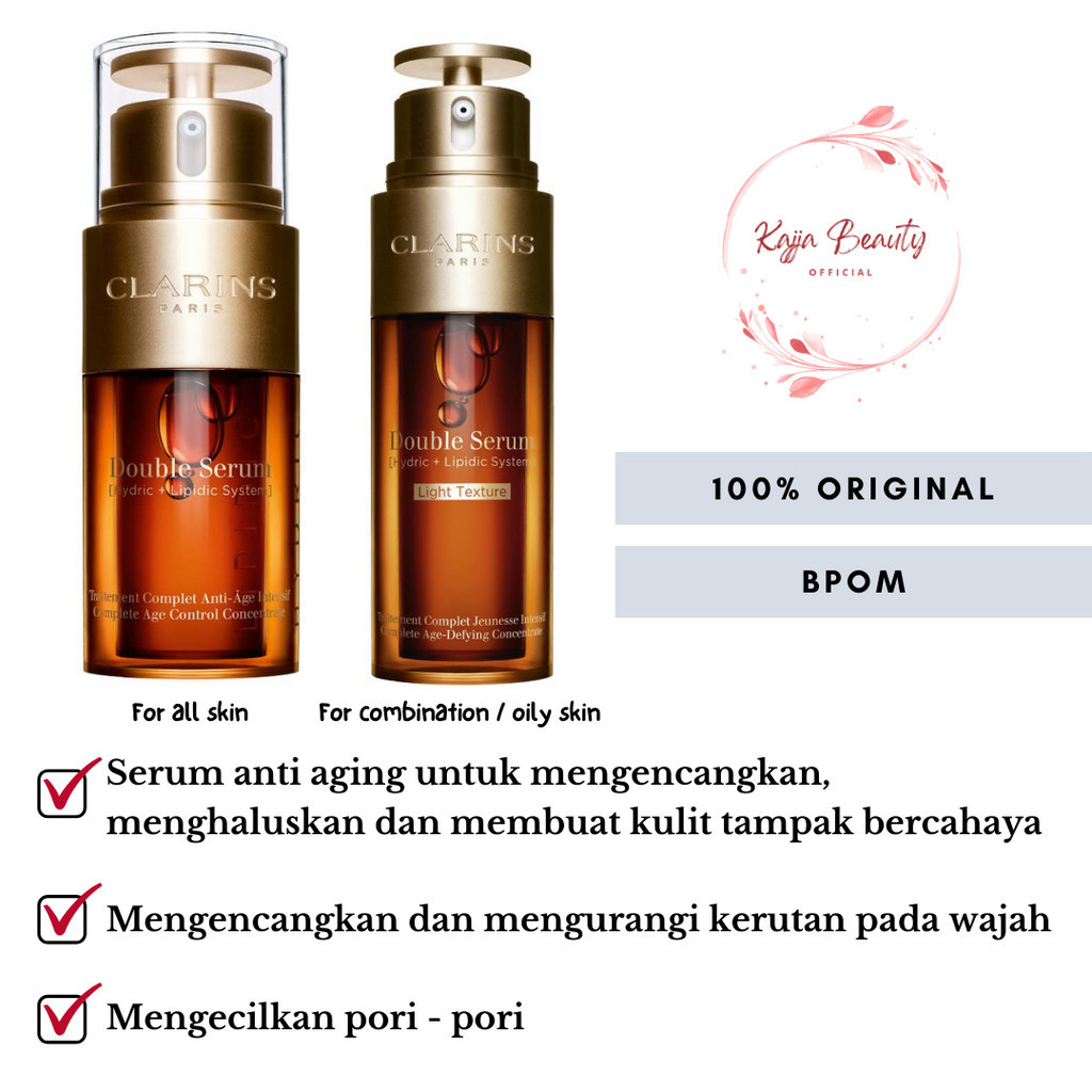 Clarins Double Serum / Clarins Double Serum Light