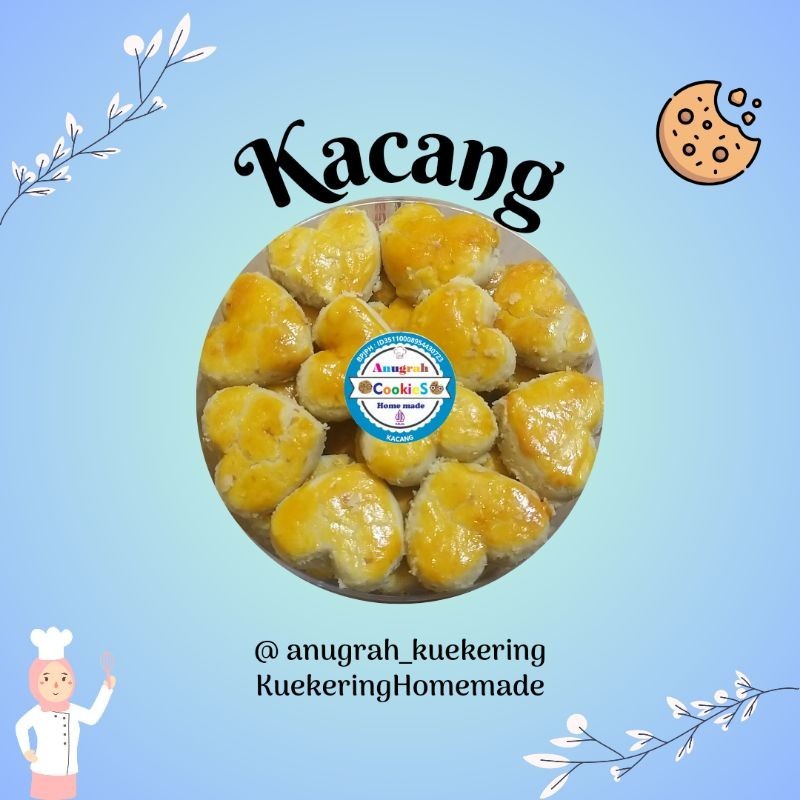 

Kue Kering Kacang KEMASAN TOPLES UKURAN 500 gr