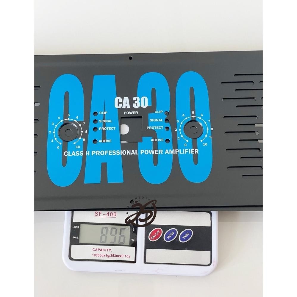 New Plat Cover Ca30 (1 Set) Premium Box Panel Ca 30 Box Panel Depan Belakang Power Amplifier Ready