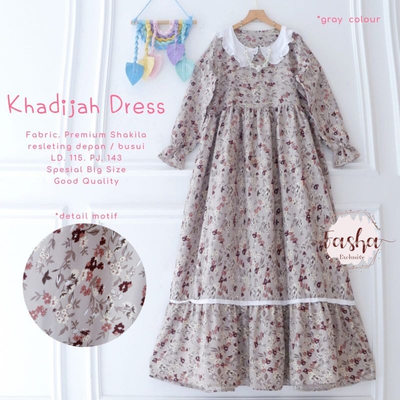 KHADIJAH DRESS BY FASHA