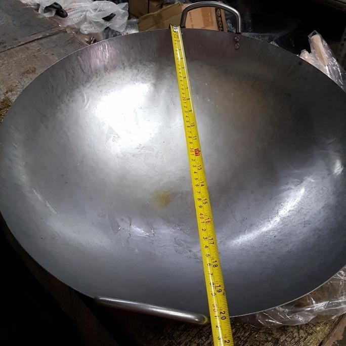Wajan besi /iron wok 50 cm Hongkong BS1