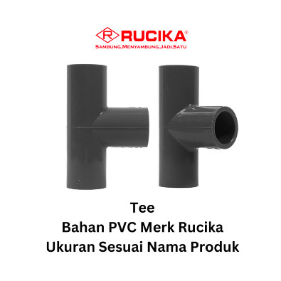 TEE PVC RUCIKA AW 6 INCH /TEE PVC RUCIKA AW 6 INCH