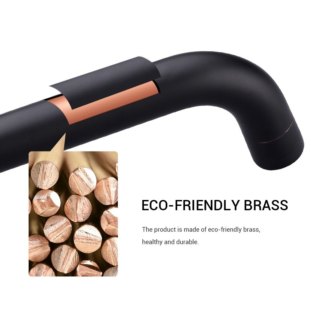 Keran Wastafel Dinding Bahan Kuningan Kran Kamar Mandi Kran Air Wastafel Kran Dinding Keran Wastafel