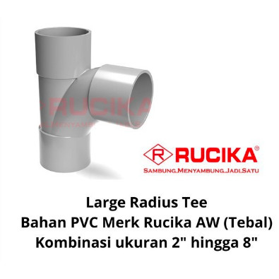 TY 90 DERAJAT PVC RUCIKA AW 4 INCH /TY 90 DERAJAT PVC RUCIKA AW 4 INCH