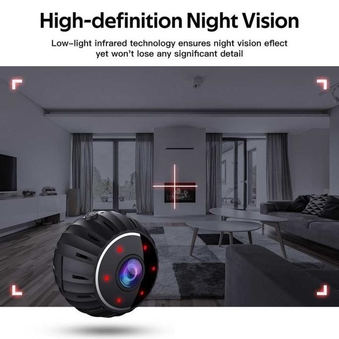 Baru New Cctv Mini Tersembunyi Tanpa Kabel Kamera Pengintai Kamera Cctv