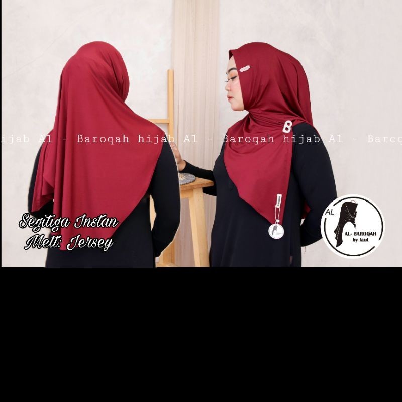 HIJAB SEGITIGA INSTAN JERSEY|| SEGITIGA INSTAN JERSEY|| JILBAB SEGITIGA INSTAN JERSEY