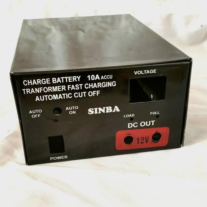 Kekinian BOX BOK ADAPTOR CHARGE CAS ACCU AKI 10A UNIVERSAL ~